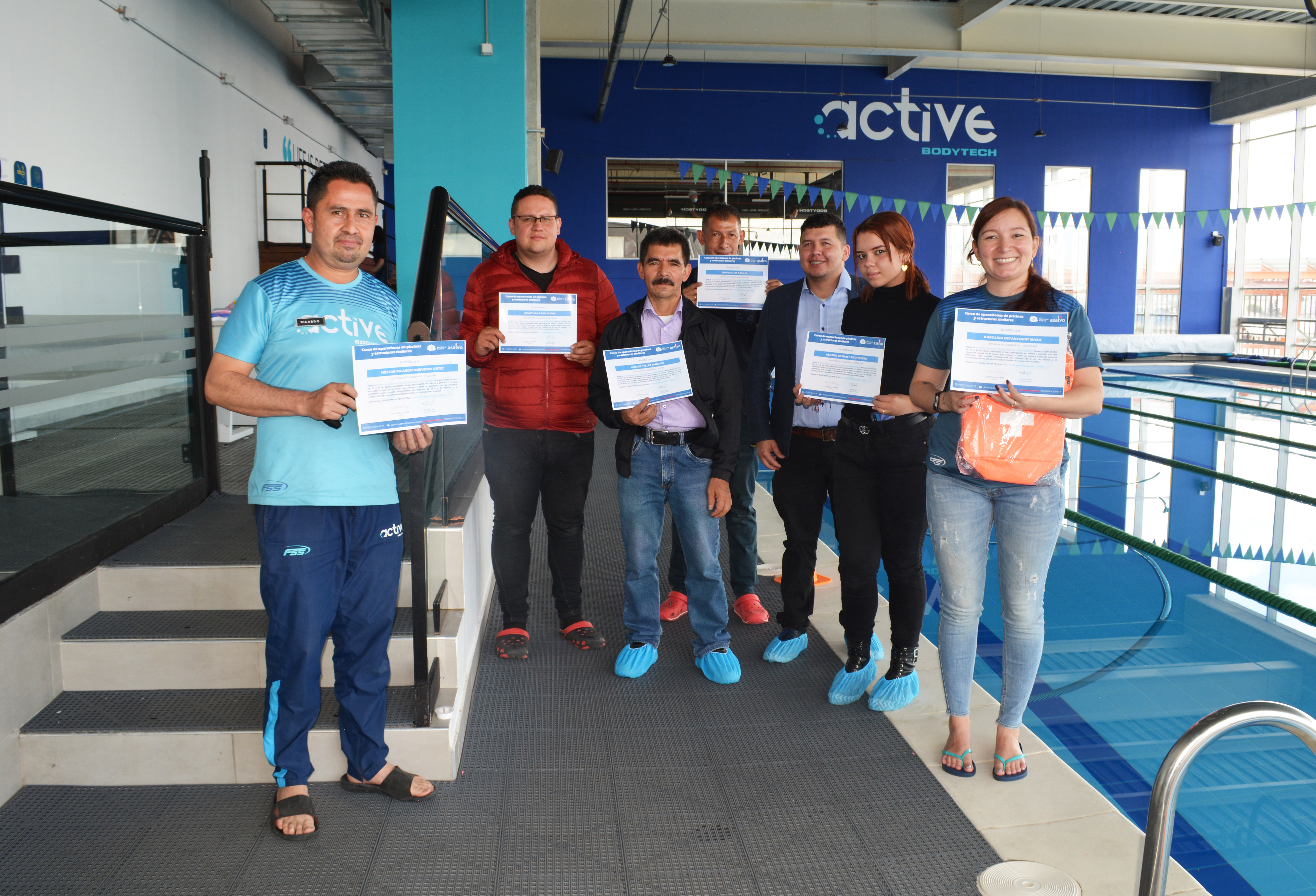 Curso de operaciones de piscinas y estructuras similares